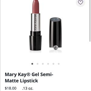 Mary Kay® Gel Semi
Matte Lipstick
$18.00
13 oz.